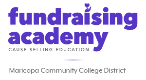 Fundraising Academy at Maricopa Corporate Community College logo.
